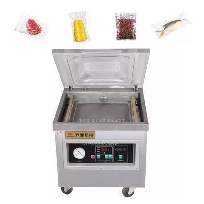 주문 DUOQI DZ-360 스탠드 타입 이중 밀착 막 진공 포장 기계 550610850 mm 크기 online manufacture