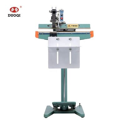 주문 식품 포장 PFS-350-1000 컬러 스트립 코더와 알루미늄 랙 페달 밀폐 기계 online manufacture
