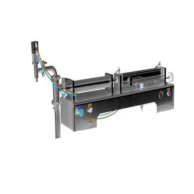 주문 1100mm 단일 머리 테이블 톱 공기 용량 미네랄 물 액체 채울 기계 online manufacture