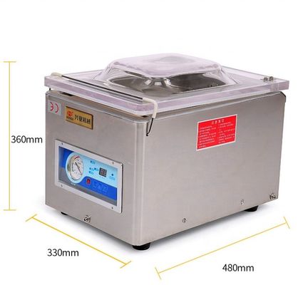 주문 테이블 진공 포장 기계 단일 챔버 진공 포장 기계 DZ-260 2 봉지 / 분 online manufacture