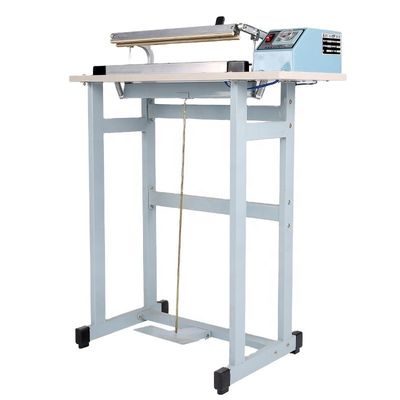 주문 71000mm DUOQI SFTD-600 CE 철 발 페달 인셀 시일러 가방 시일러 칼 열 시일러 반 자동 시일러 기계 online manufacture