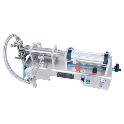 주문 100 BPH 단일 머리 오일 소다 크림 물병 가방 수액을 위한 액체 채우기 online manufacture