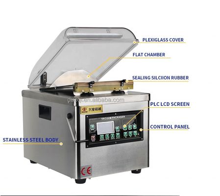 주문 작은 자동 진공 식품 하드웨어 가죽 포장 플라스틱 가방 기계 580420570mm online manufacture