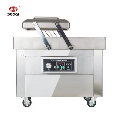 DUOQI DZ Q -400/2SB 생선 스테이크 하드웨어와 액체 쇠고기 용 포지 포장 진공 밀폐기