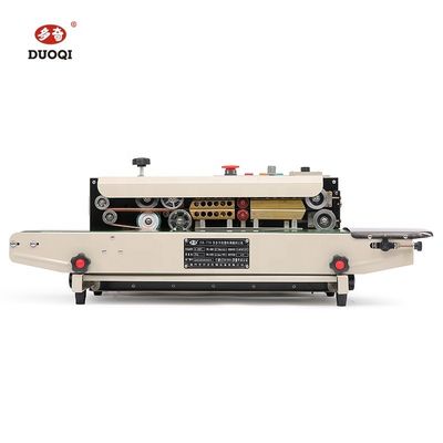 DUOQI FR-770 테이블 플라스틱 가방 밀폐 기계 디지털 패널과 25 m/min 속도
