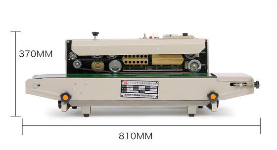 FR-900 알루미늄 필름에 건조 잉크 인쇄를 위한 전기 반 자동 밀폐 기계