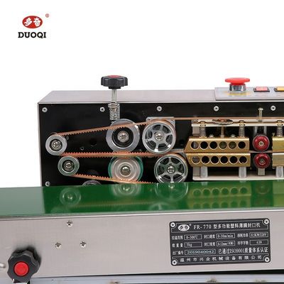 전기 연속 밴드 시일러 기계 완전 자동 DUOQI FR-770