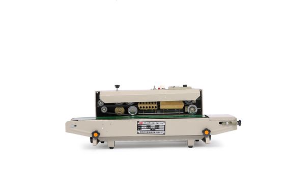 23kg FR-770 스테인리스 스틸 연속 밴드 밀폐 기계 가방 필름 포장