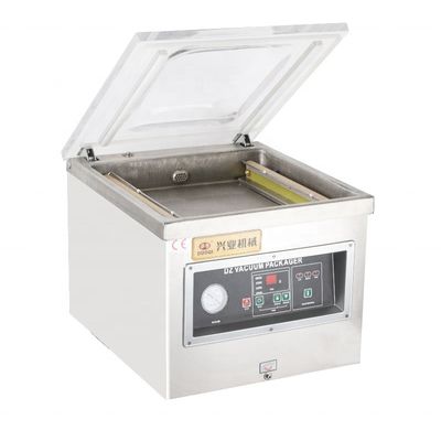 DUOQI DZ-500 테이블 타입 산업화 펌프와 함께 자동 생선 닭 진공 밀폐기