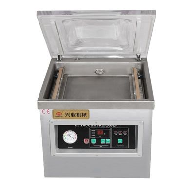 DUOQI DZ-500 테이블 타입 산업화 펌프와 함께 자동 생선 닭 진공 밀폐기