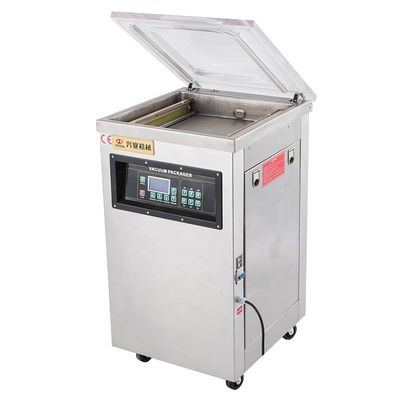 110V DUOQI DQVC-400 디지털 PLC 화면 메모리 저장 기능과 함께 고기 생선 과일 진공 밀폐기