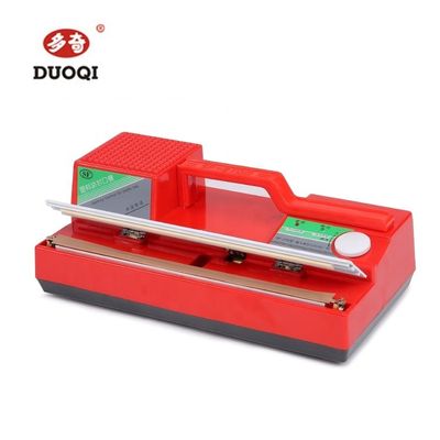 DUOQI SF-270 레드 컬러 수동 플라스틱 핸드 프레스 수동 밀폐기