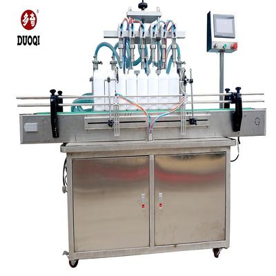 DUOQI YT6T-6G 공기 액체 충전 기계 6 우유를 위한 충전 노즐