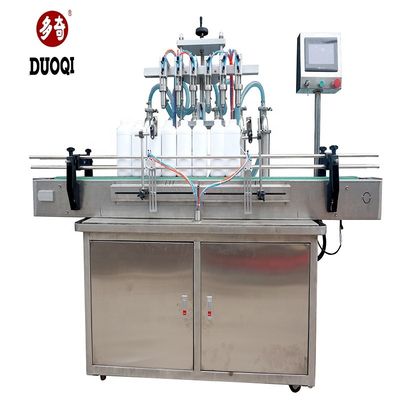 DUOQI YT6T-6G 공기 액체 충전 기계 6 우유를 위한 충전 노즐