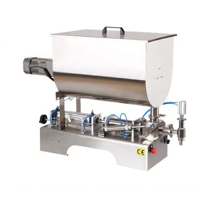 200 BPH Semi Auto Pneumatic Liquid Filling Machine With Heater And Mixer - 온도와 믹서기를 가진 정류장치