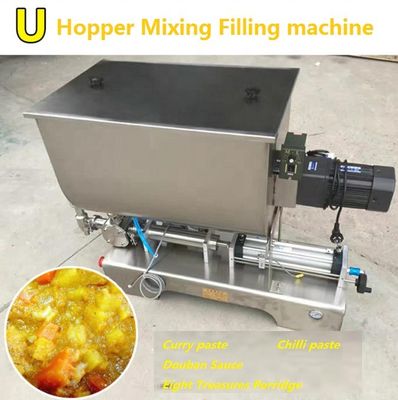 200 BPH Semi Auto Pneumatic Liquid Filling Machine With Heater And Mixer - 온도와 믹서기를 가진 정류장치