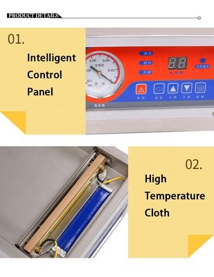 마이크로 컴퓨터 프로그램 제어 Dz-260c 음료 및 화학 용 Vakuum Sealer