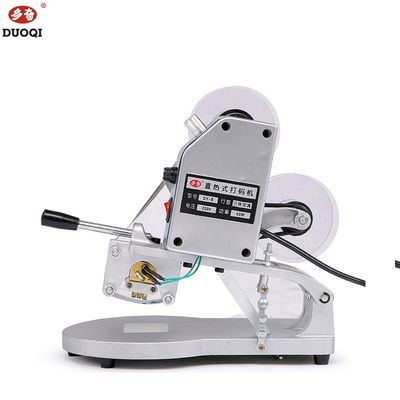 30mm 식품 음료점 수동 잉크 롤링 카튼 만료 날짜 코드 롤링 인쇄기