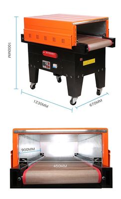 DUOQI BS-G4525 PVC POF 포장을 위한 제트 열 수축 필름 포장 기계 0 m/min