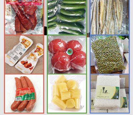 주방 상업용 진공 밀폐 기계 마이크로 컴퓨터 프로그램 제어 테이블 위
