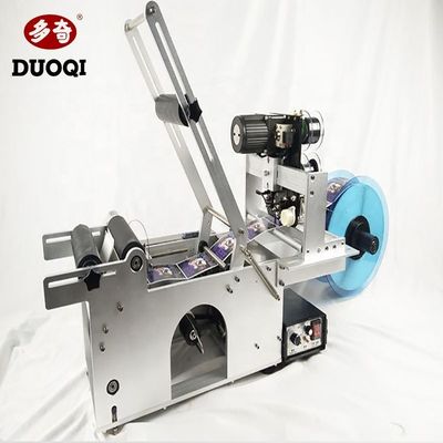 DUOQI MT-50 다양한 크기의 둥근 병을 위한 수동형 라벨링 기계