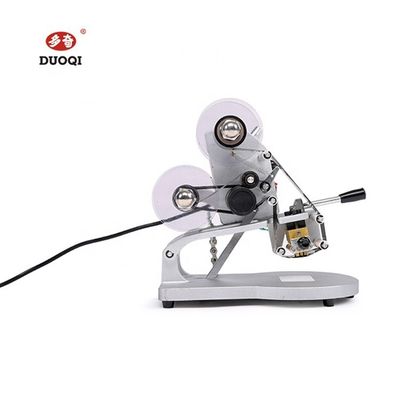 30mm 식품 음료점 수동 잉크 롤링 카튼 만료 날짜 코드 롤링 인쇄기