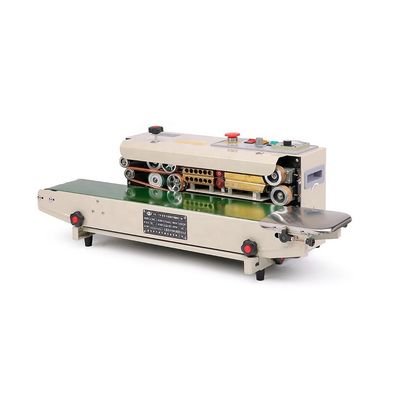 220V/Hz DUOQI FR-770 페인트 알루미늄 포일 플라스틱 봉지 포지 디지털 패널을 위한 연속 밀폐 기계