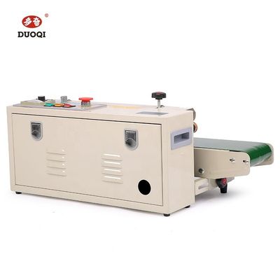 220V/Hz DUOQI FR-770 페인트 알루미늄 포일 플라스틱 봉지 포지 디지털 패널을 위한 연속 밀폐 기계