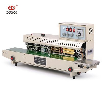 FR-980 잉크 코더 프린터 수직 연속 플라스틱 봉지 열 밴드 시일러 포장 시일러 기계