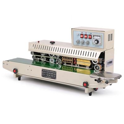 FR-980 잉크 코더 프린터 수직 연속 플라스틱 봉지 열 밴드 시일러 포장 시일러 기계