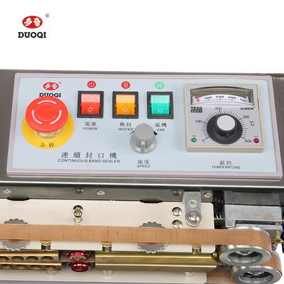 DUOQI FR-770 테이블 플라스틱 가방 밀폐 기계 디지털 패널과 25 m/min 속도