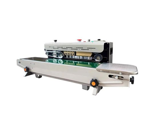 FR-900 수평 밴드 밀폐 기계 PVC 봉지 필름을위한 오래 지속