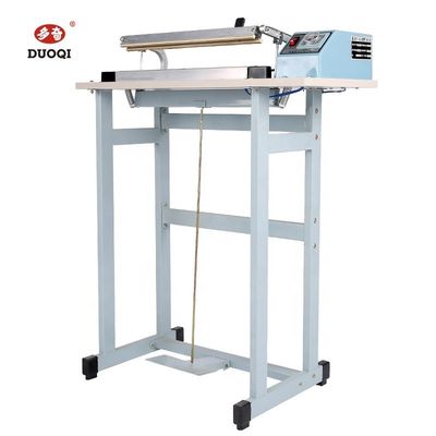 220V DUOQI SFTD-600 CE 철 발 페달 인셀 시일러 가방 시일러 칼 열 시일러 반 자동 시일러 기계