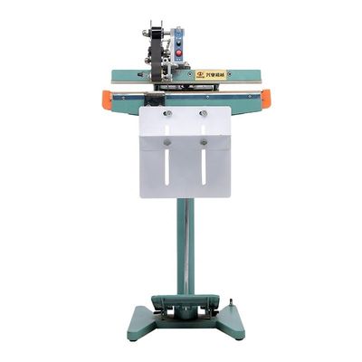 65 pcs/min 전기 구동 DUOQI PFS-350*1 식품 산업용 발 페달 밀폐 기계