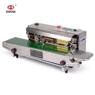 전기 구동 DUOQI FR-770SS 스테인리스 스틸 포장 필름 열 밀착 기계